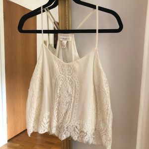 lace camisole tank